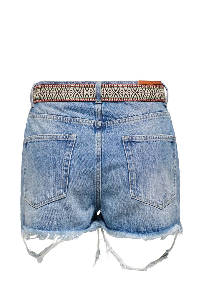 ONLY ONLROBYN EX HW ST VINTAGE DNM SHORTS
