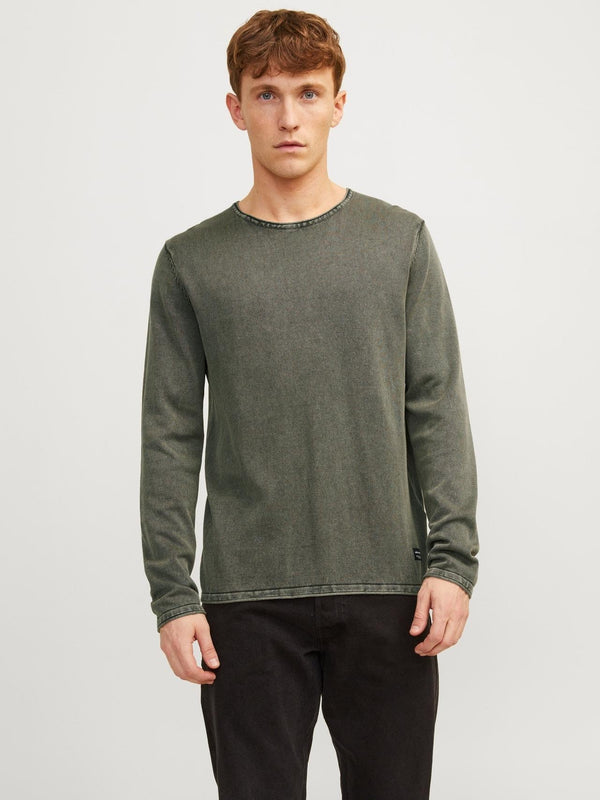 JACK AND JONES JJELEO KNIT CREW NECK NOOS