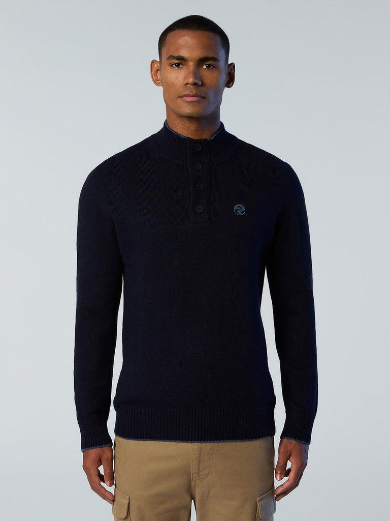 NORTH SAILS HALF BUTTON