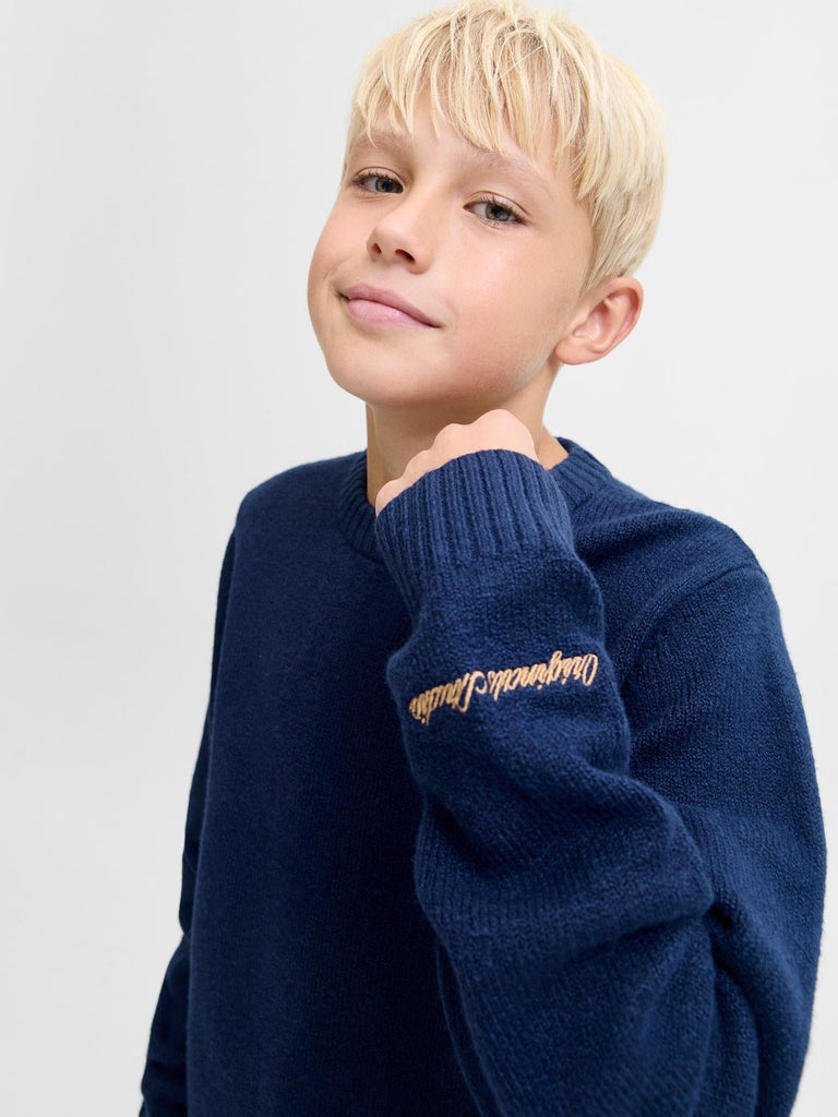 JACK JONES KIDS -JORNORREBRO KNIT CREW NECK LN JNR