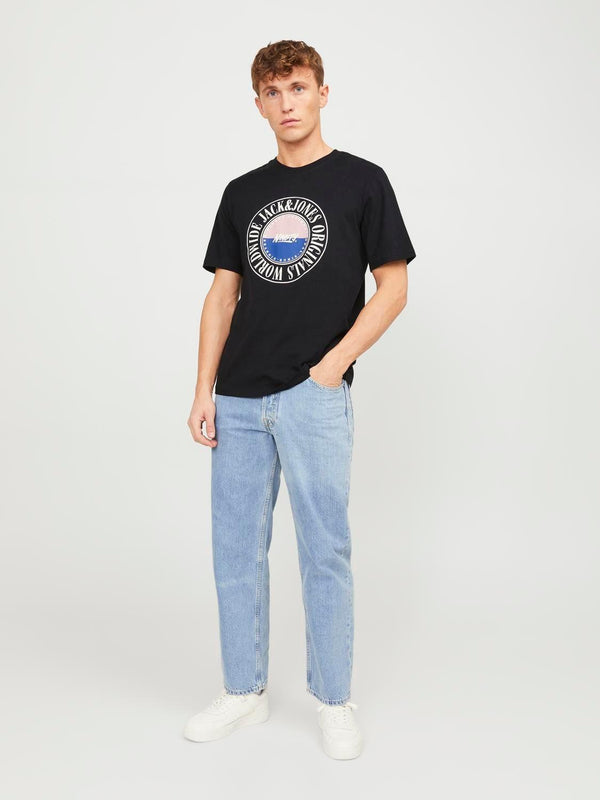 JACK AND JONES JORCOBIN TEE SS CREW NECK