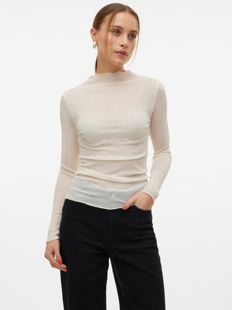 VERO MODA VMINES LS O-NECK PULLOVER