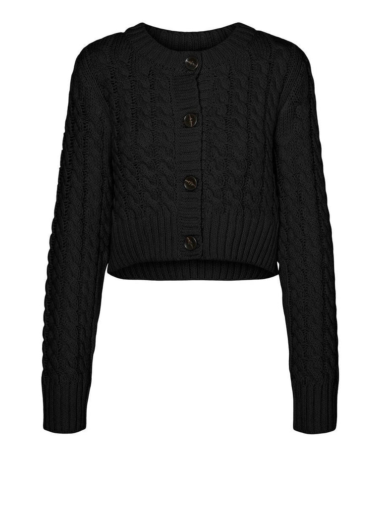 VERO MODA VMMITZI LS O-NECK CROPPED CARDIGAN GA