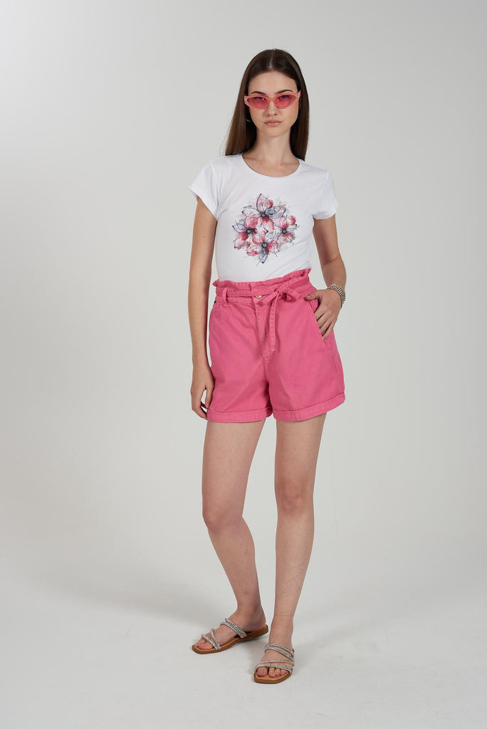 YES ZEE SHORTS DONNA CHINOS, CARROT