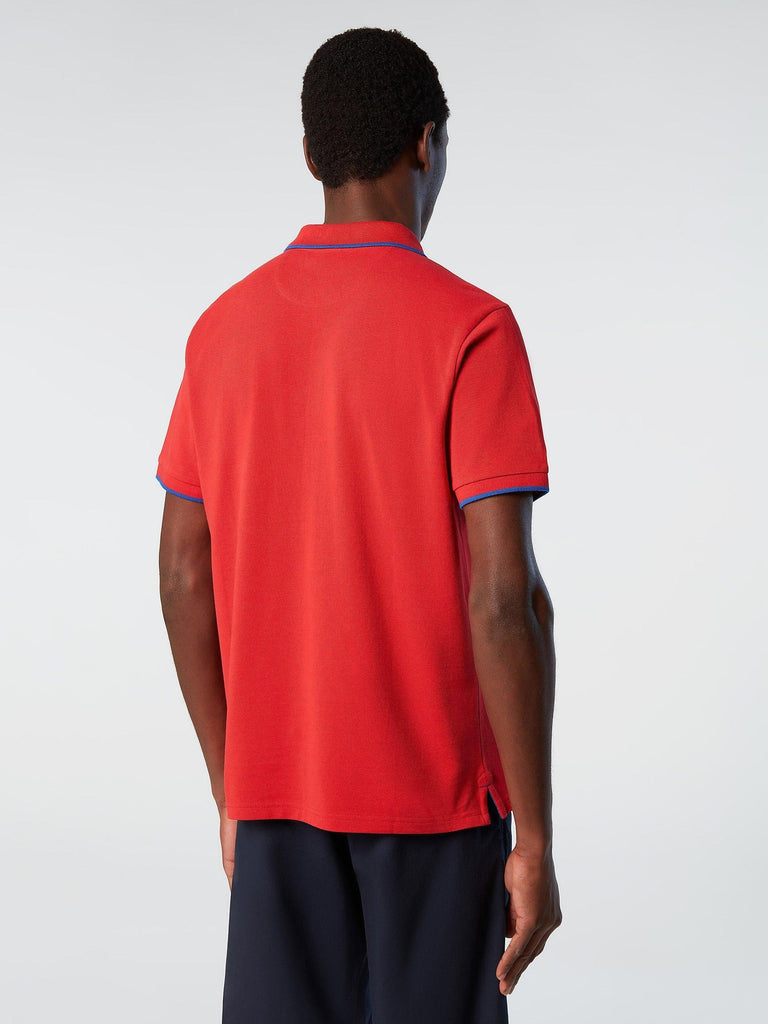 NORTH SAILS SS POLO WITH GRAPHIC