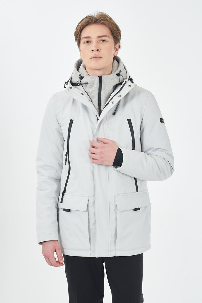 YES ZEE CAPPOTTO UOMO CON TRAPUNTATURA INTERNA