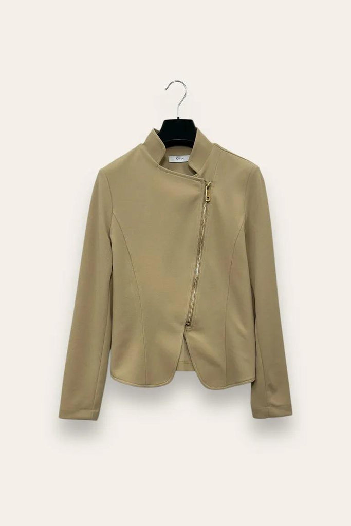 LOVEme giacca chiodo in crepe