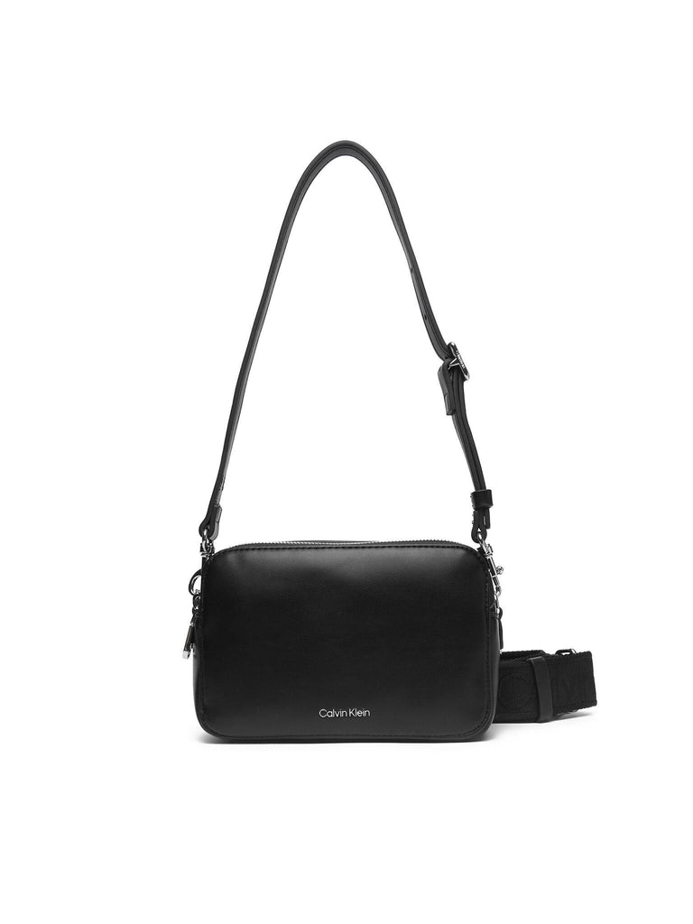 CALVIN KLEIN WEBBING DOUBLE STRAP CAMERA BAG