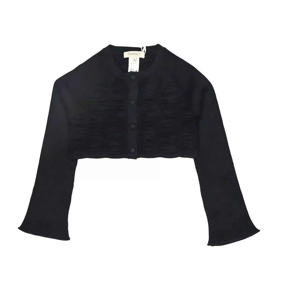 TWINSET CARDIGAN CORTO IN MAGLIA