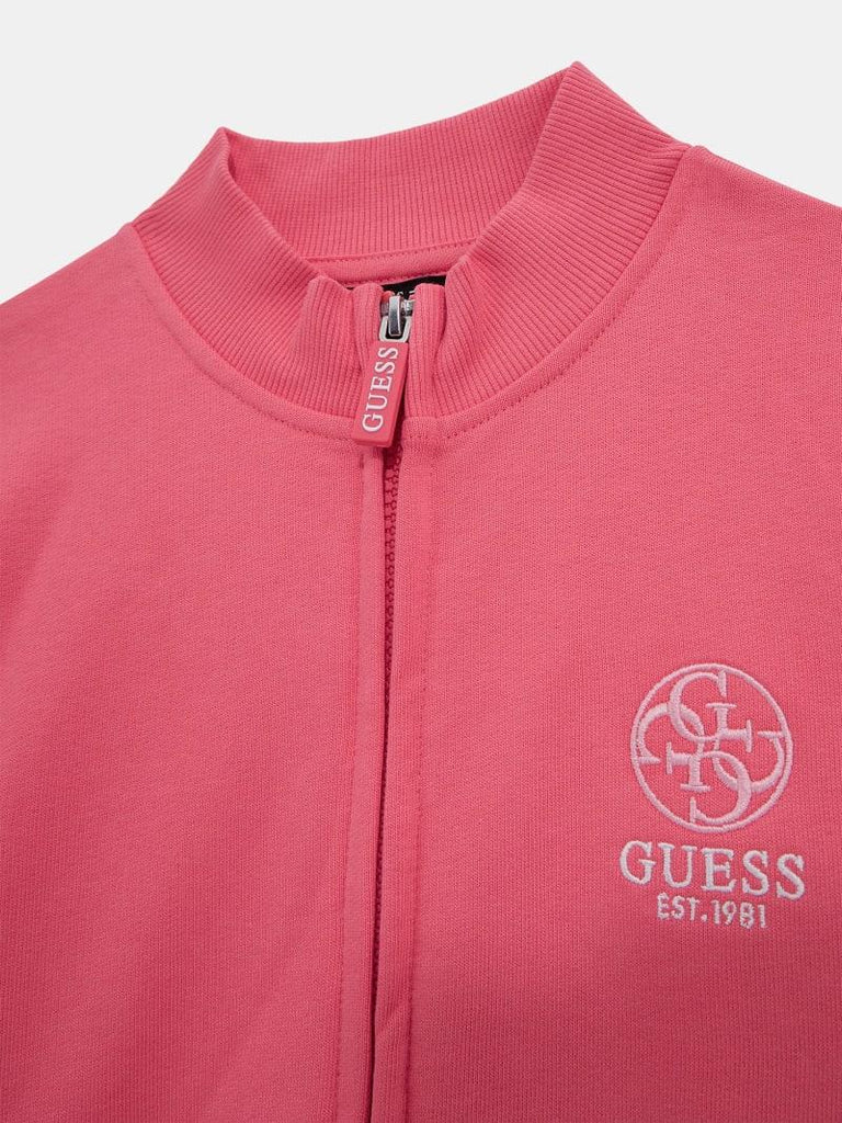 GUESS LS ACTIVE TOP W/ZIP