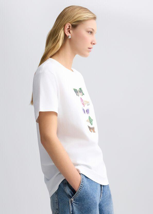 LIU JO ECS T-SHIRT MODA M/C