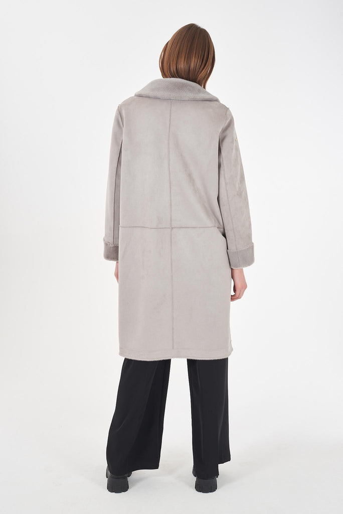 YES ZEE CAPPOTTO DONNA REVERSIBILE