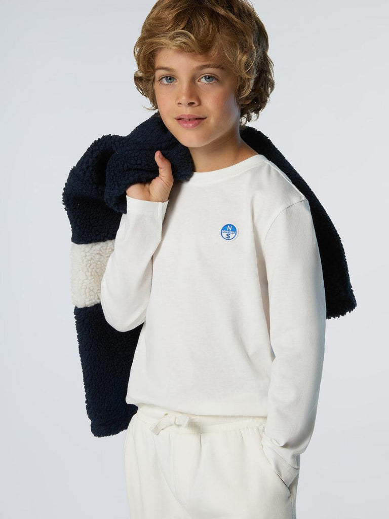 NORTH SAILS T SHIRT  LONG SLEEVE  WLOGO