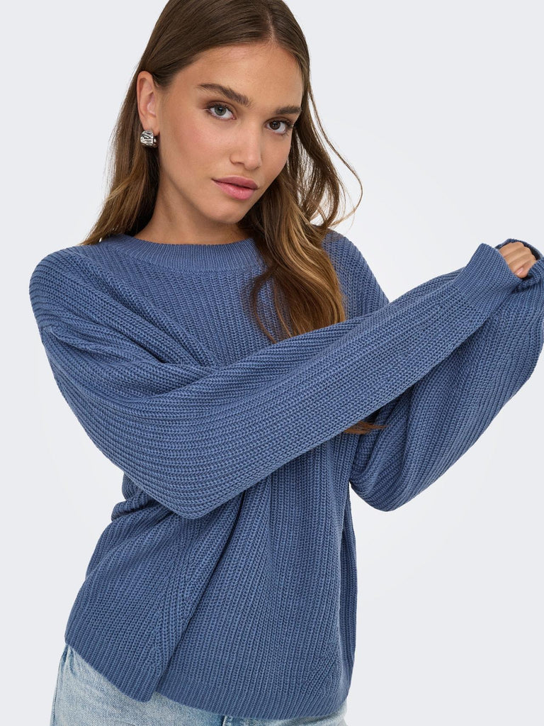 ONLY ONLMILOUZ LS RIB PULLOVER KNT NOOS