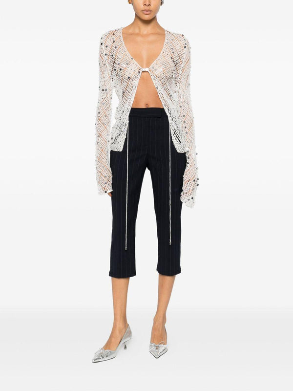 PINKO PENNE PANTALONE GESSATO