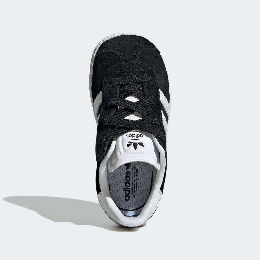 ADIDAS ORIGINALS GAZELLE CF EL I     CBLACK/FTWWHT/FTWWHT