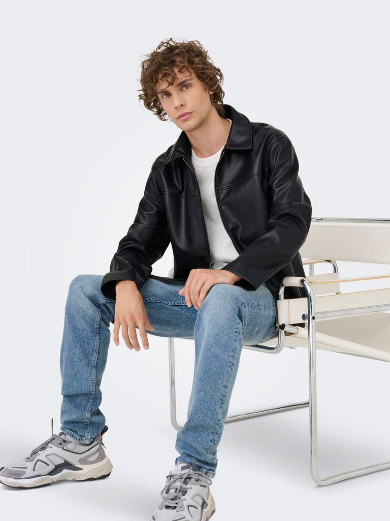 ONLY&SONS ONSJACK PU JACKET OTW