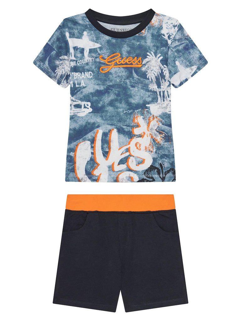 GUESS SET SS T-SHIRT+JERSE