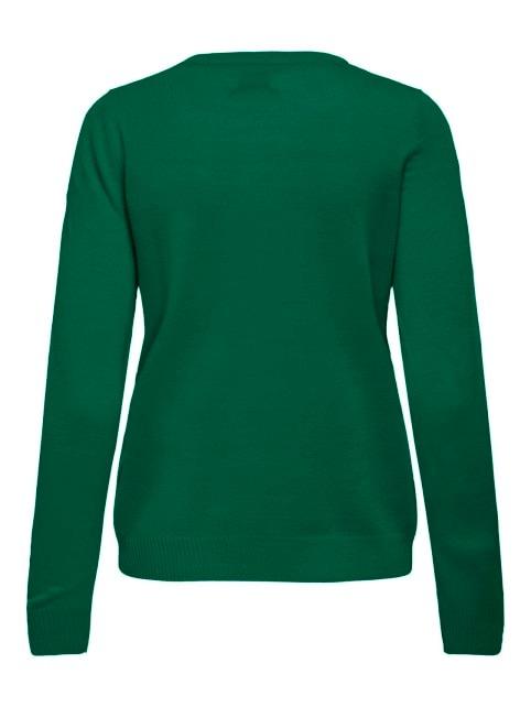 ONLY ONLXMAS LS O-NECK MIX DETAIL BOX KNT