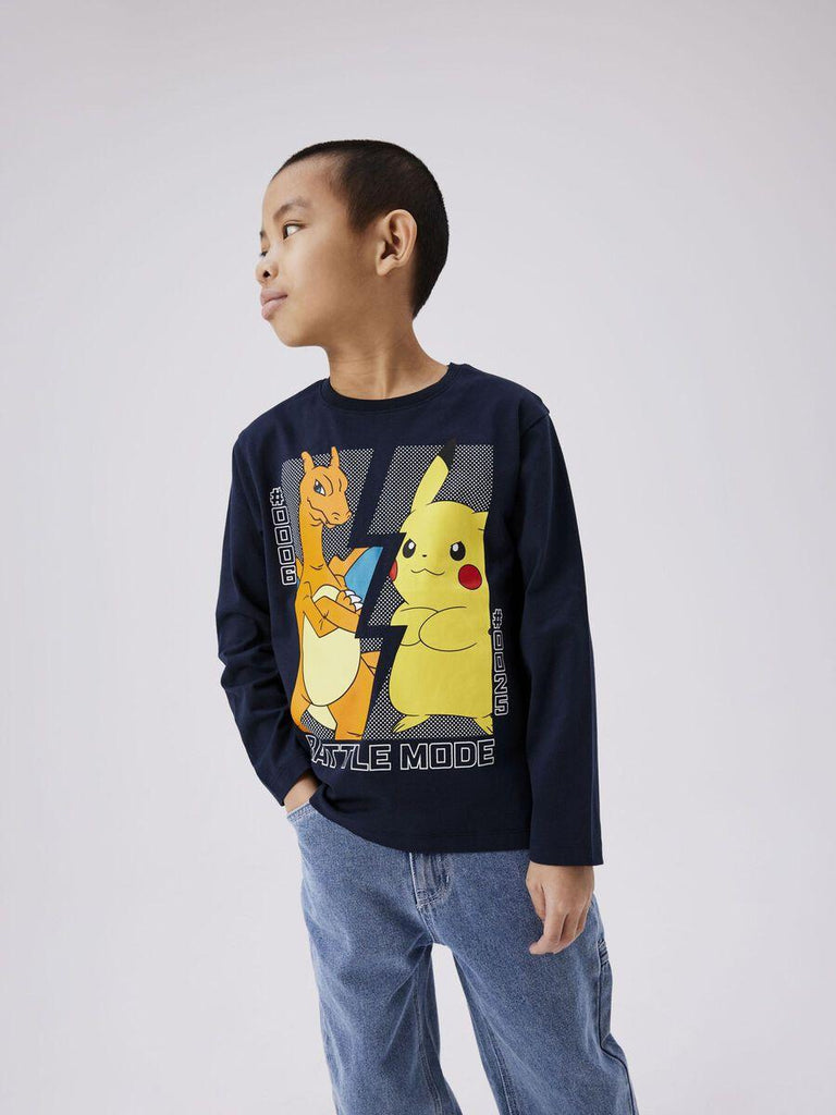 NAME.IT NKMAMAS POKEMON LS NREG TOP BOX NOOS SKY