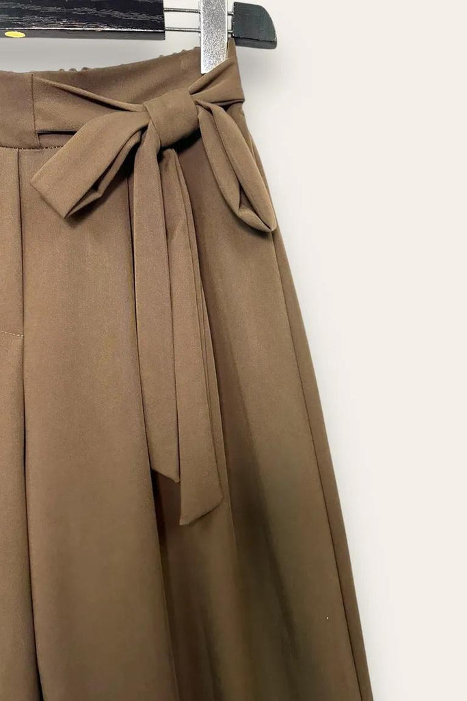 LOVEme Pantalone a gamba larga con fusciacca