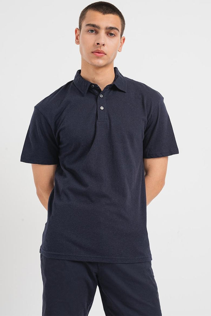 JACK AND JONES JPRCC SOFT LINEN BLEND SS POLO
