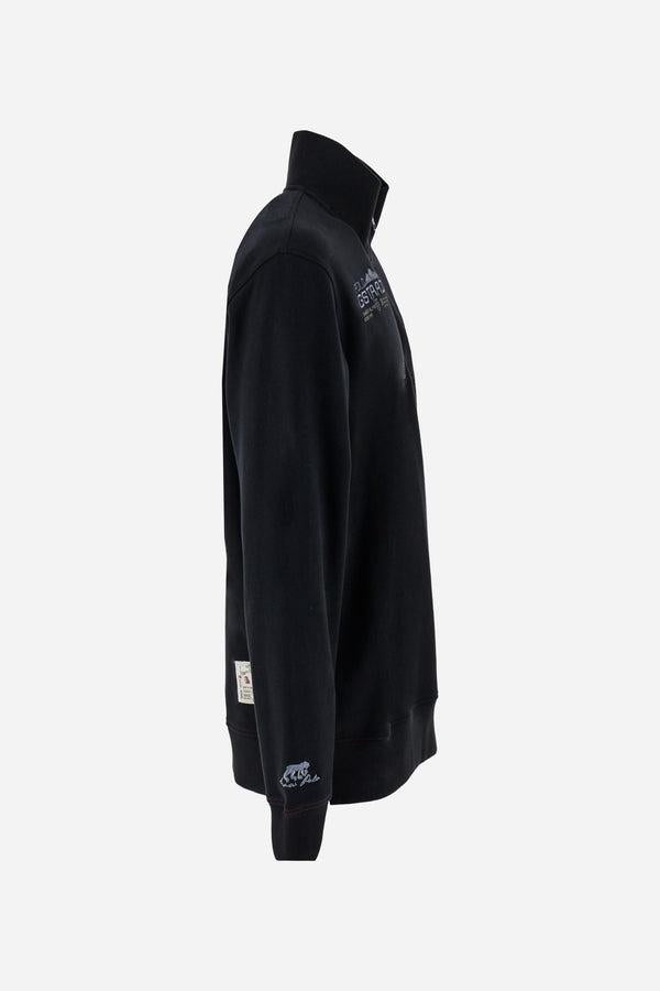 LA MARTINA MAN HALF ZIP SWEATSHIRT HEAVY