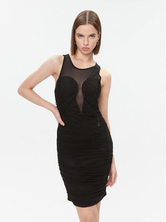 FRACOMINA MINI DRESS BLACK