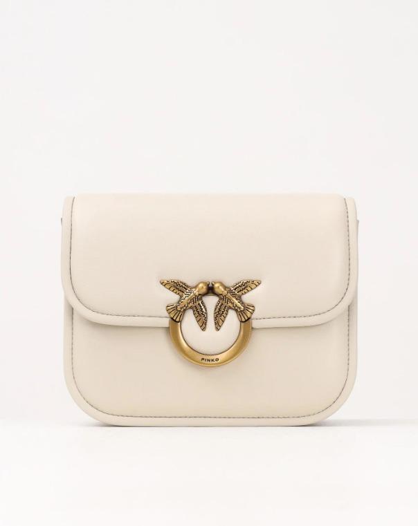 PINKO LOVE BOX BAG FL MINI NAPPA + V