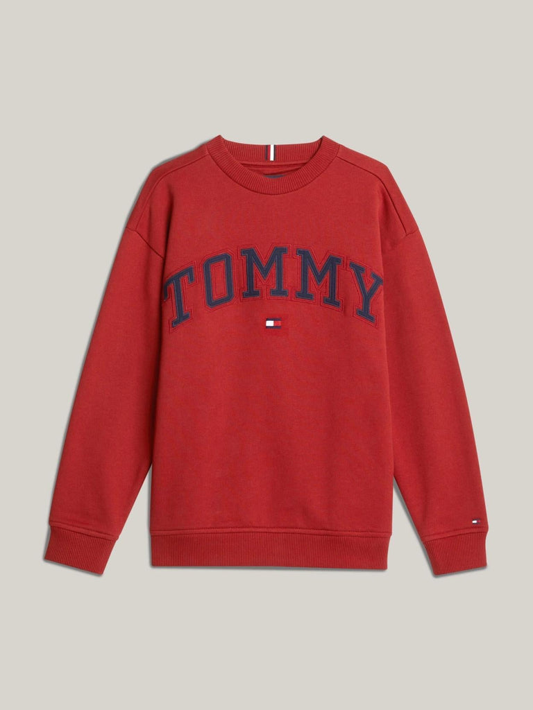 TOMMY HILFIGER VARSITY EMBROIDERY SWEATSHIRT