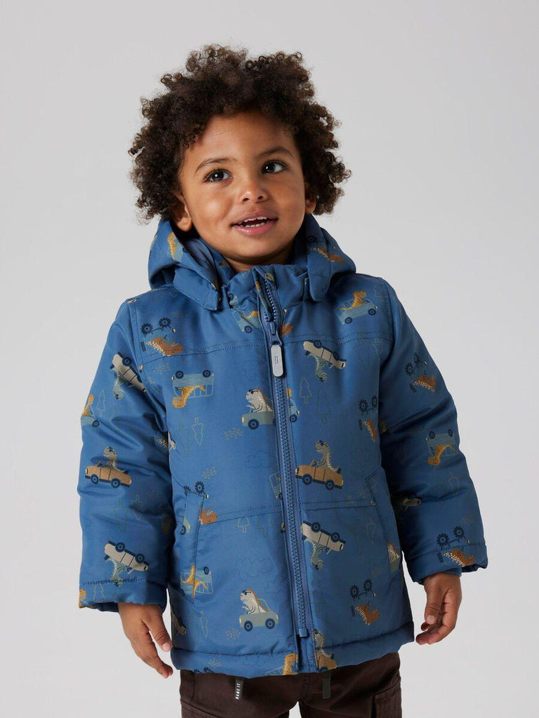 NAME.IT NMMMAX PA JACKET AOP NOOS
