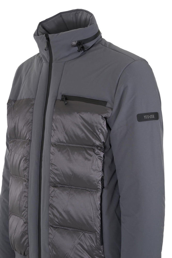 YES ZEE GIUBBINO UOMO TRAPUNTAO CON INSERTI SOFTSHELL