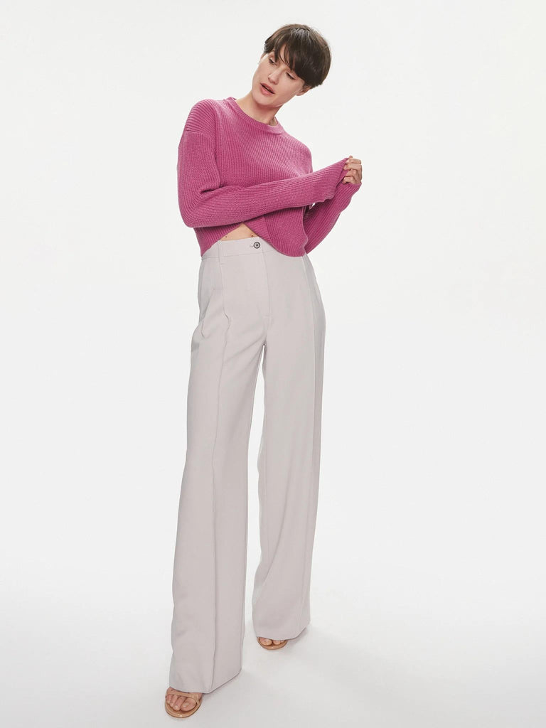 ONLY ONLMALAVI L/S CROPPED PULLOVER KNT NOOS