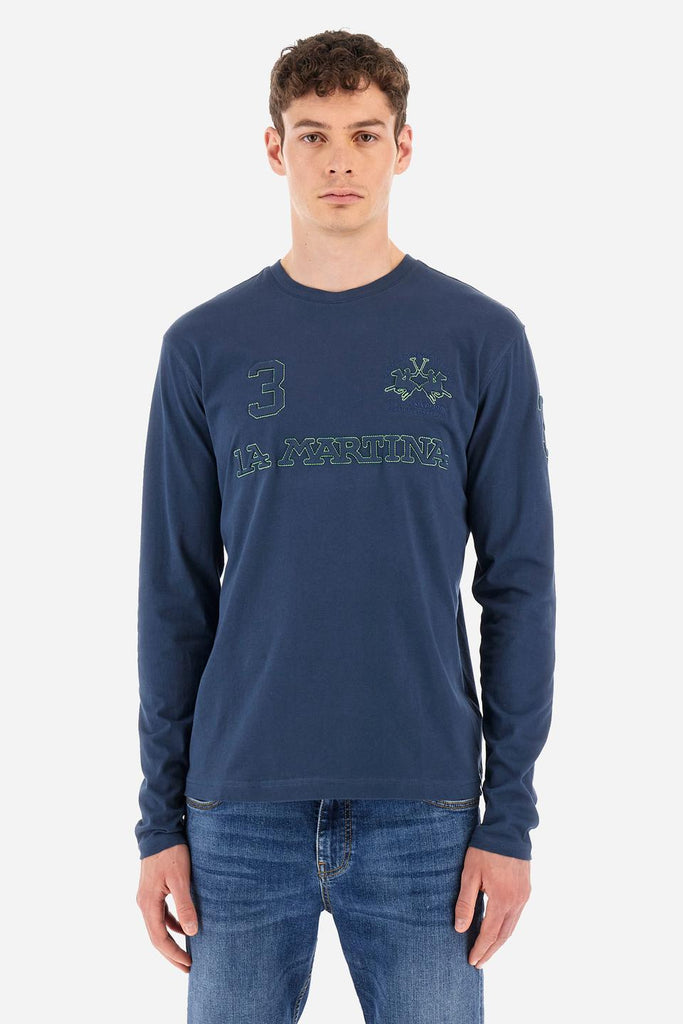 LA MARTINA MAN T-SHIRT L/S JERSEY