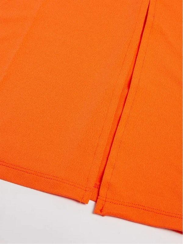 GUESS MICRO STRAPS RAMSHA LONG DRESS