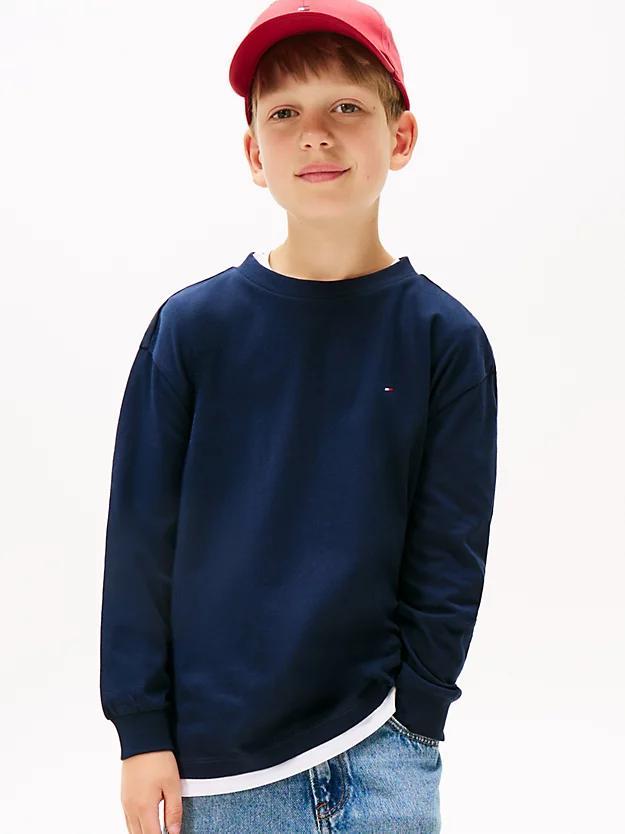 TOMMY HILFIGER ESSENTIAL T-SHIRT LS