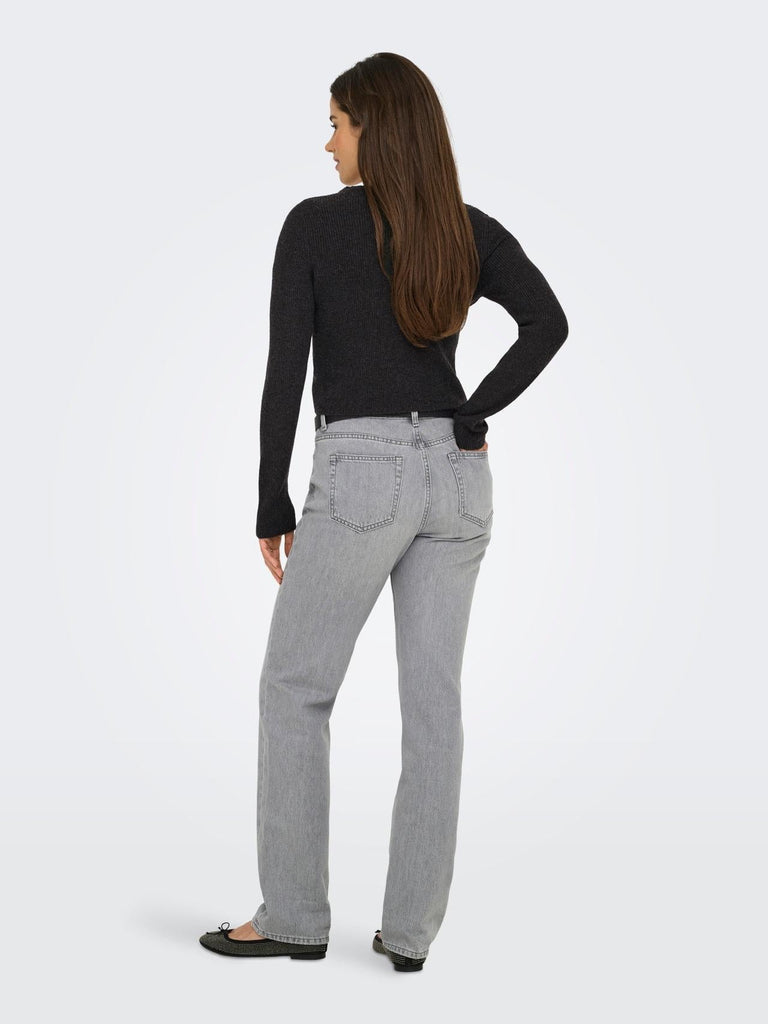 ONLY ONLRICA LIFE LS VNECK PEARLCARD KNT