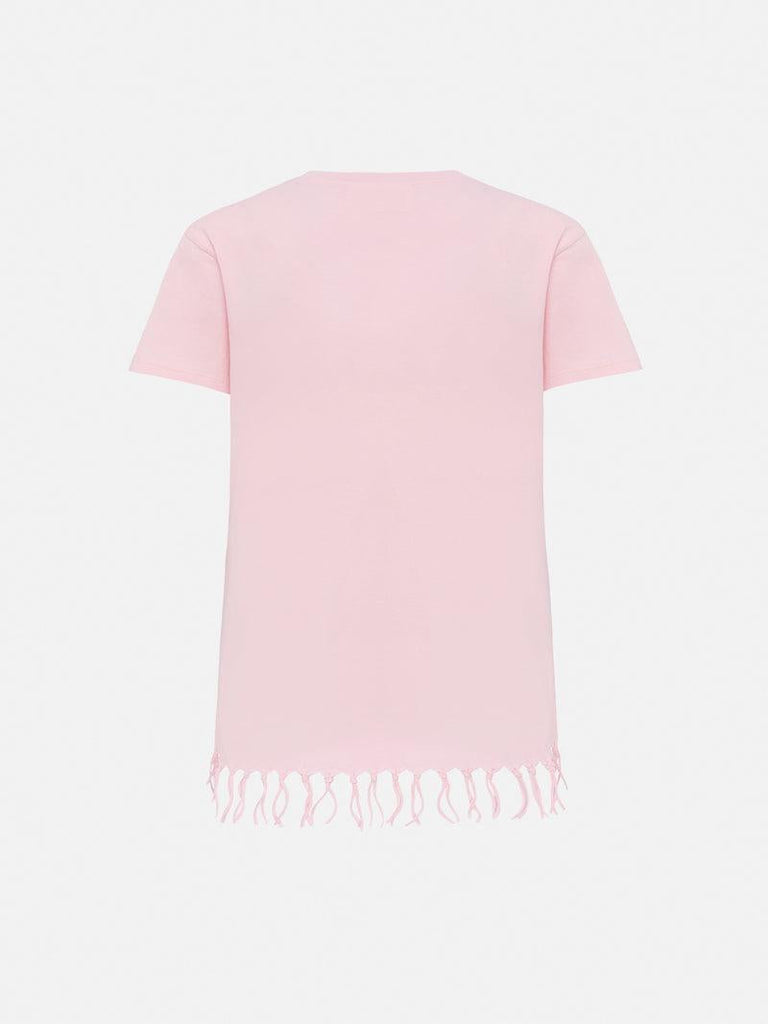 MC2 SAINT BARTH DRESS WITH FRINGE