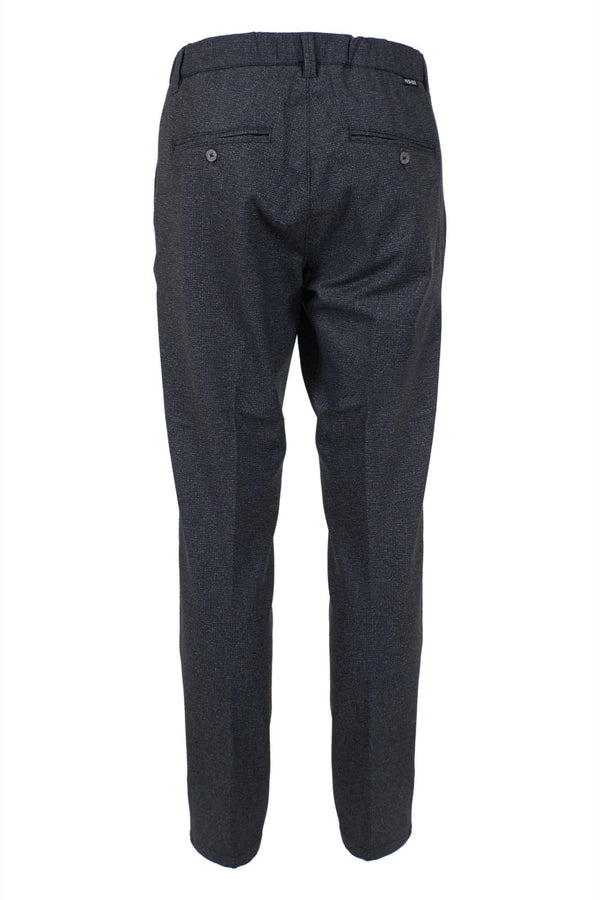 YES ZEE PANTALONE UOMO, COULISSE + ELASTICO, PINCES