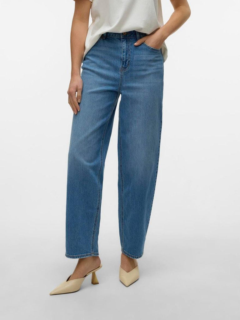 VERO MODA VMETNA HR BARREL DNM JEANS LI3139