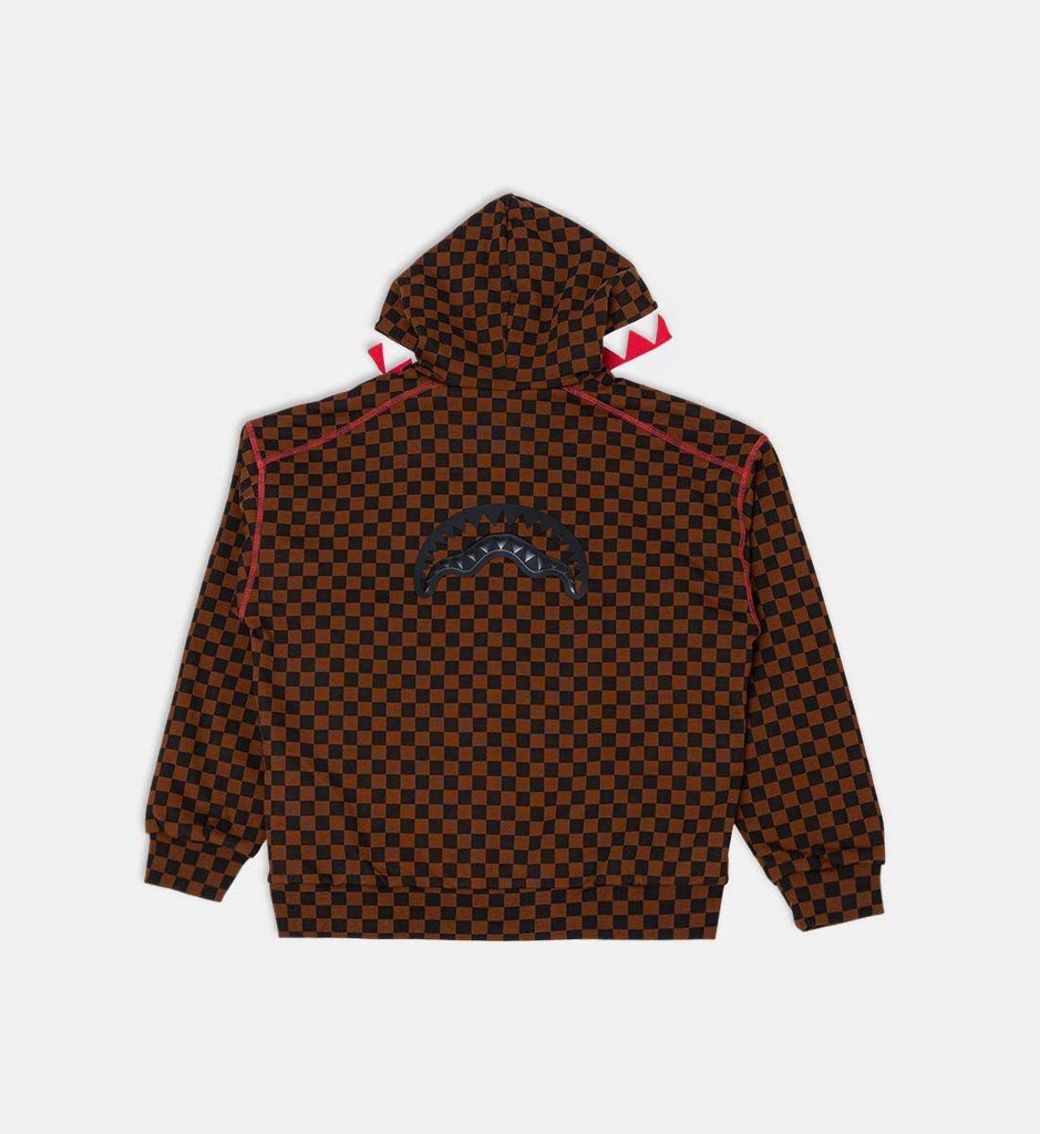SPRAYGROUND TAKEOVER THE THRONE CHECKERED FULL-ZIP
