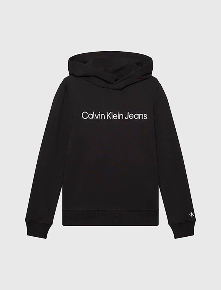 CALVIN KLEIN JEANS INST. LOGO REG. TERRY HOODIE