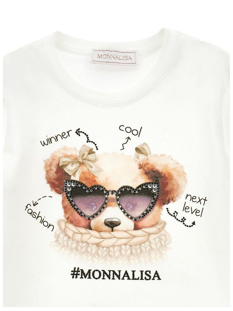 MONNALISA T-SHIRT ST.TEDDY JERSEY