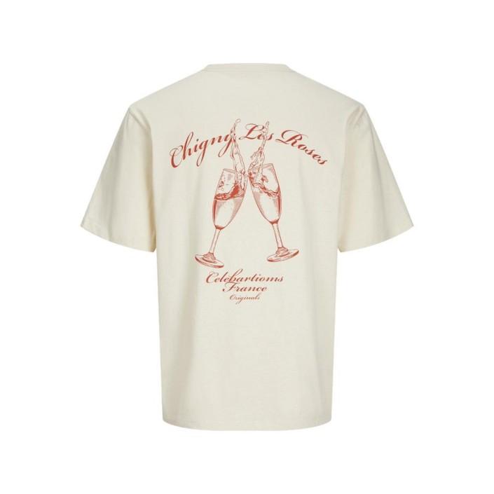 JACK AND JONES JORDROPLET TEE SS CREW NECK STYD