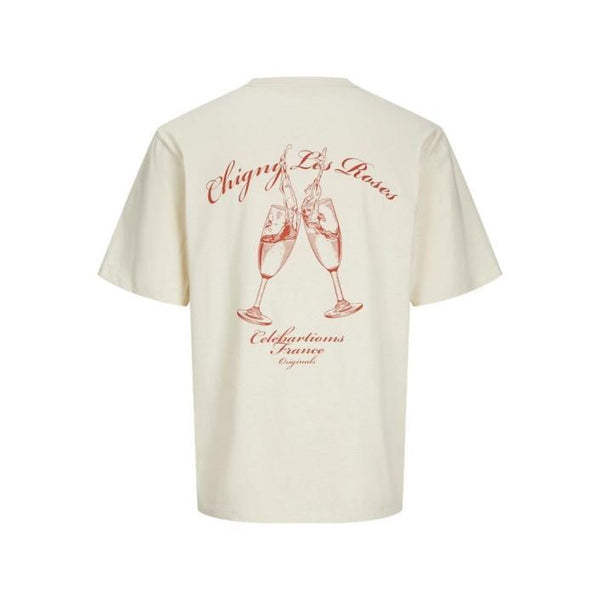 JACK AND JONES JORDROPLET TEE SS CREW NECK STYD