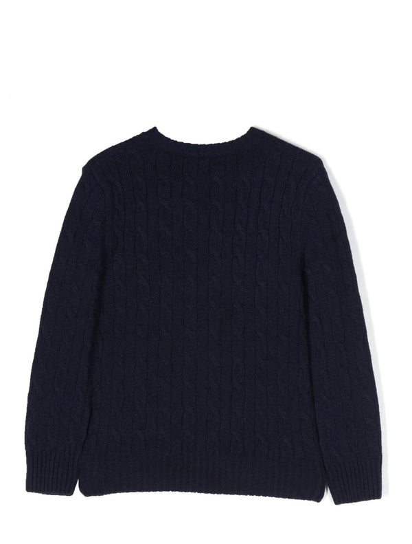 RALPH LAUREN CABLE CN PO-SWEATER-PULLOVER