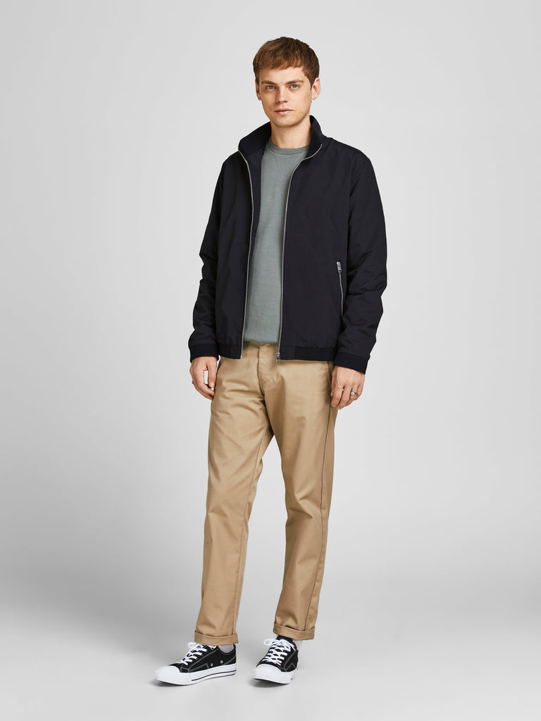 JACK AND JONES JJERUSH HARRINGTON BOMBER NOOS