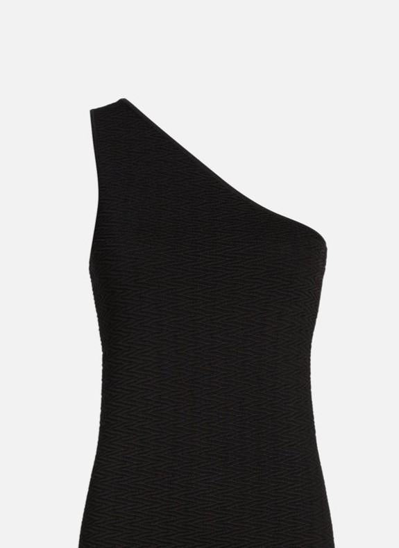 GUESS ONE SHOULDER HELENA SWTR DRESS