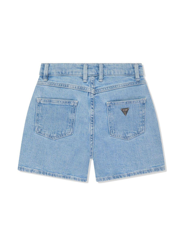 GUESS DENIM SHORTS WITH BEADS