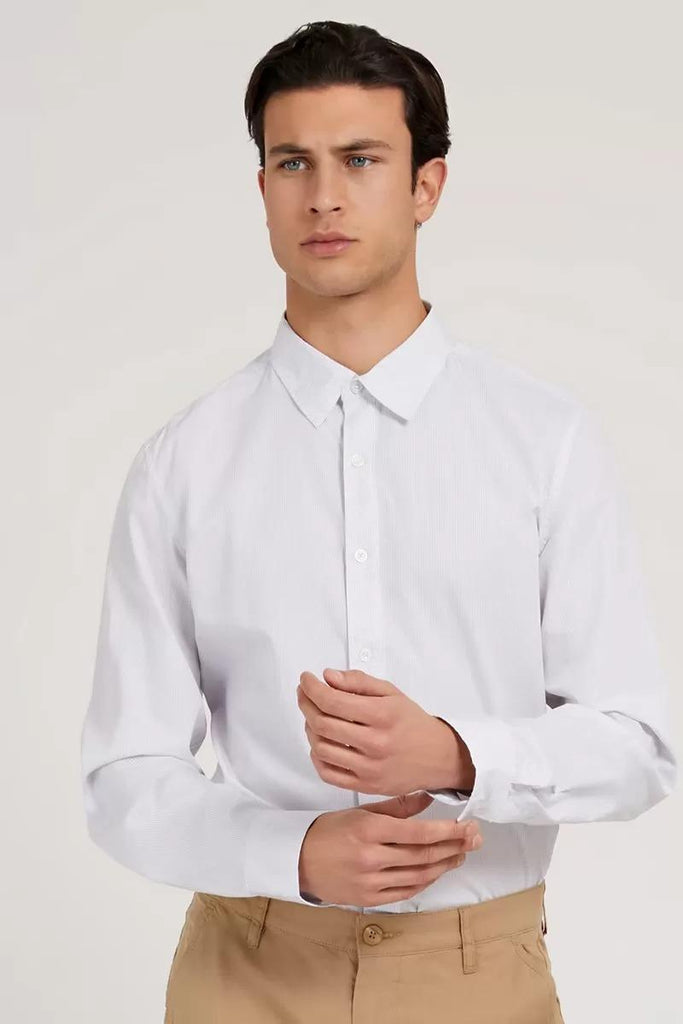 GUESS LS PORT STRIPE SHIRT